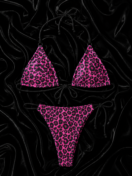 PINK CHEETAH SET